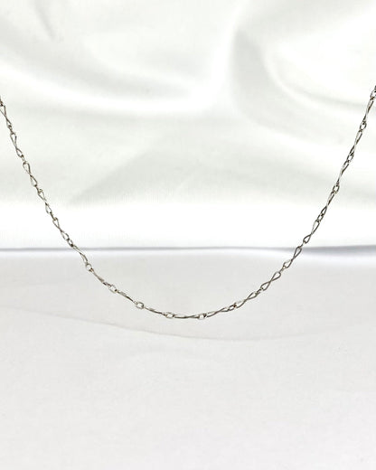 Chaîne Or Gris 18 carats "Lola" - Elliade Paris