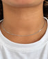 Chaîne Or Gris 18 carats "Lydie" - Elliade Paris