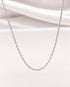 Chaîne Or Gris 18 carats "Rania" - Elliade Paris