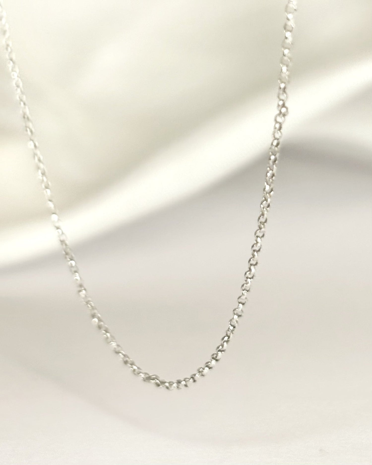 Chaîne Or Gris 18 carats "Réjane" - Elliade Paris