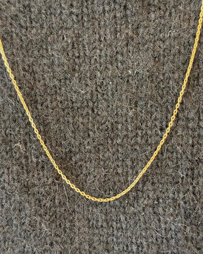 Chaine Or Jaune 18 carats 2g "Vélina" - Elliade Paris