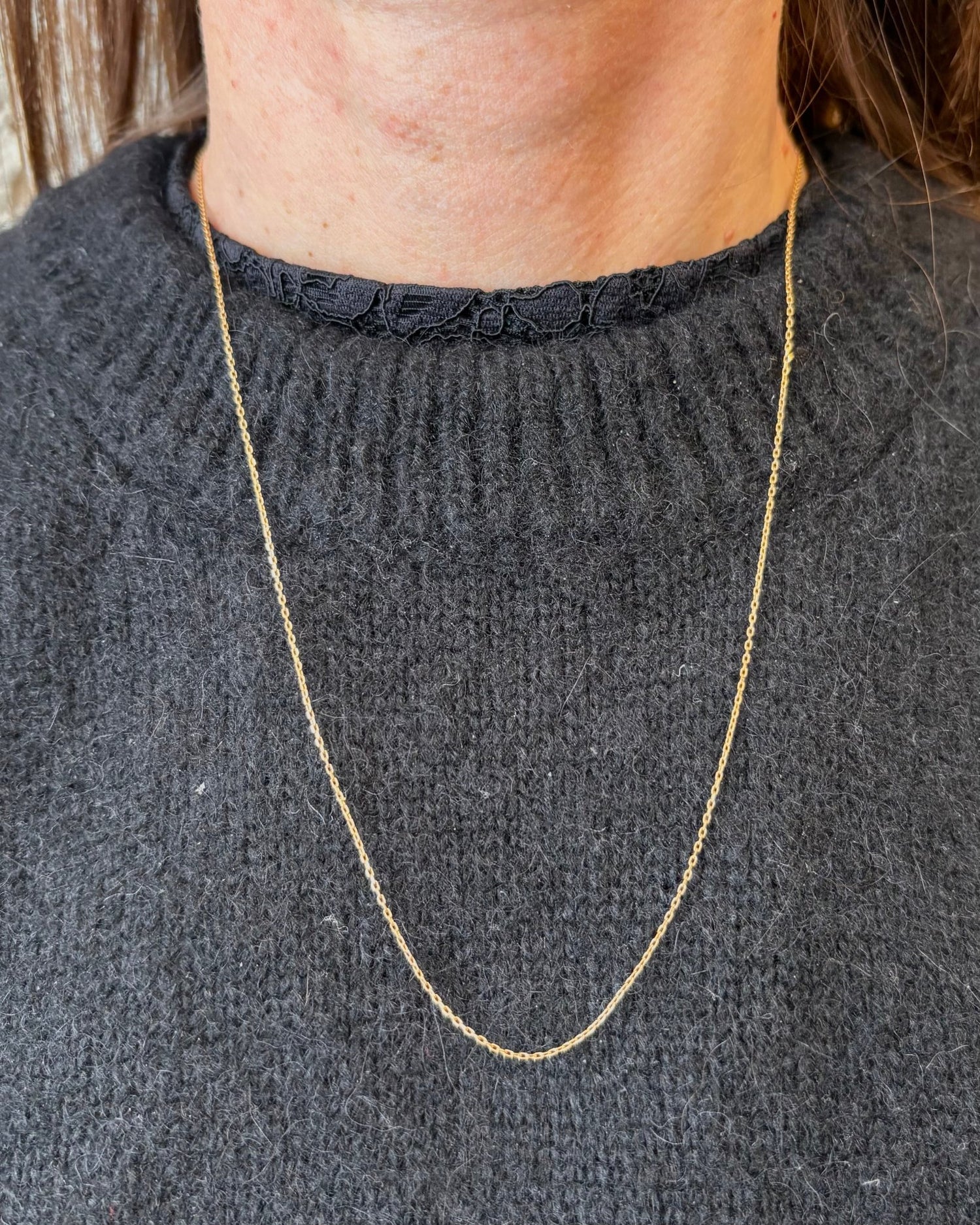 Chaine Or Jaune 18 carats 2g "Vélina" - Elliade Paris