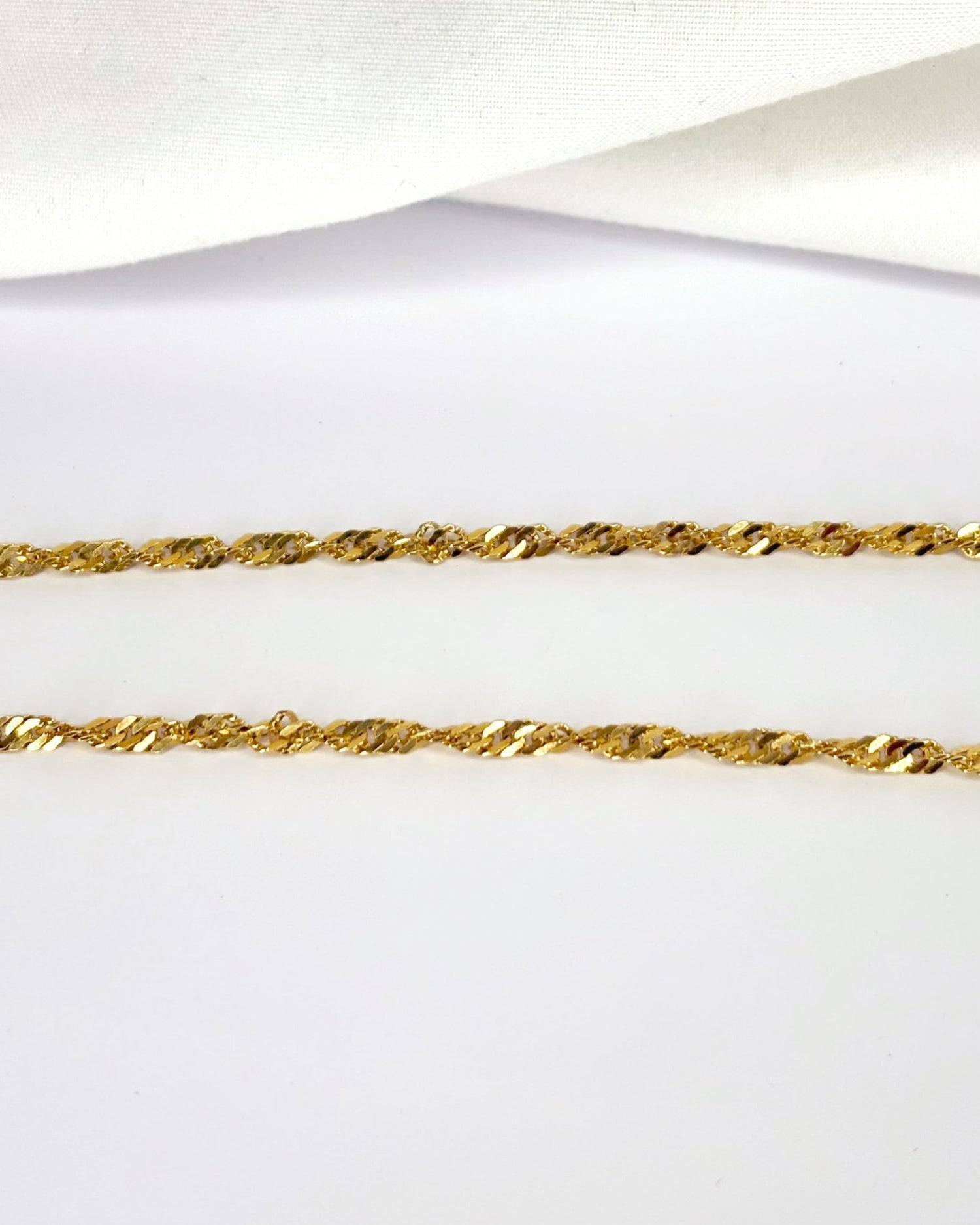 Chaîne Or jaune 6,1g "Catherine" - Elliade Paris