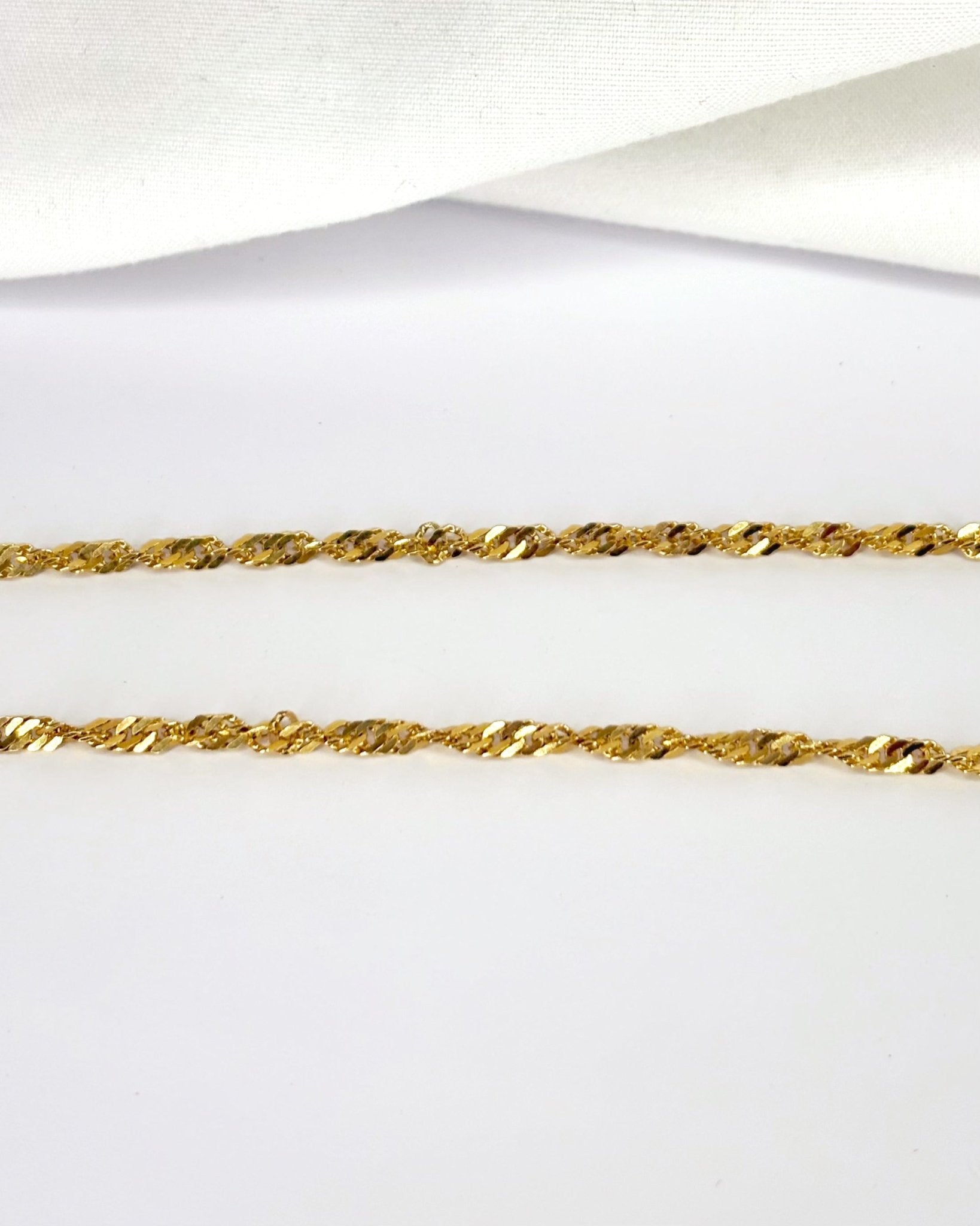 Chaîne Or jaune 6,1g "Catherine" - Elliade Paris