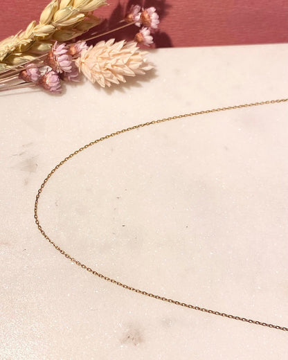 Chaîne Vintage en or jaune 18 carats &quot;Mia&quot; - Elliade Paris