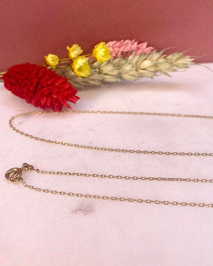 Chaîne Vintage Or Jaune 18 Carats &quot;Irene&quot; - Elliade Paris