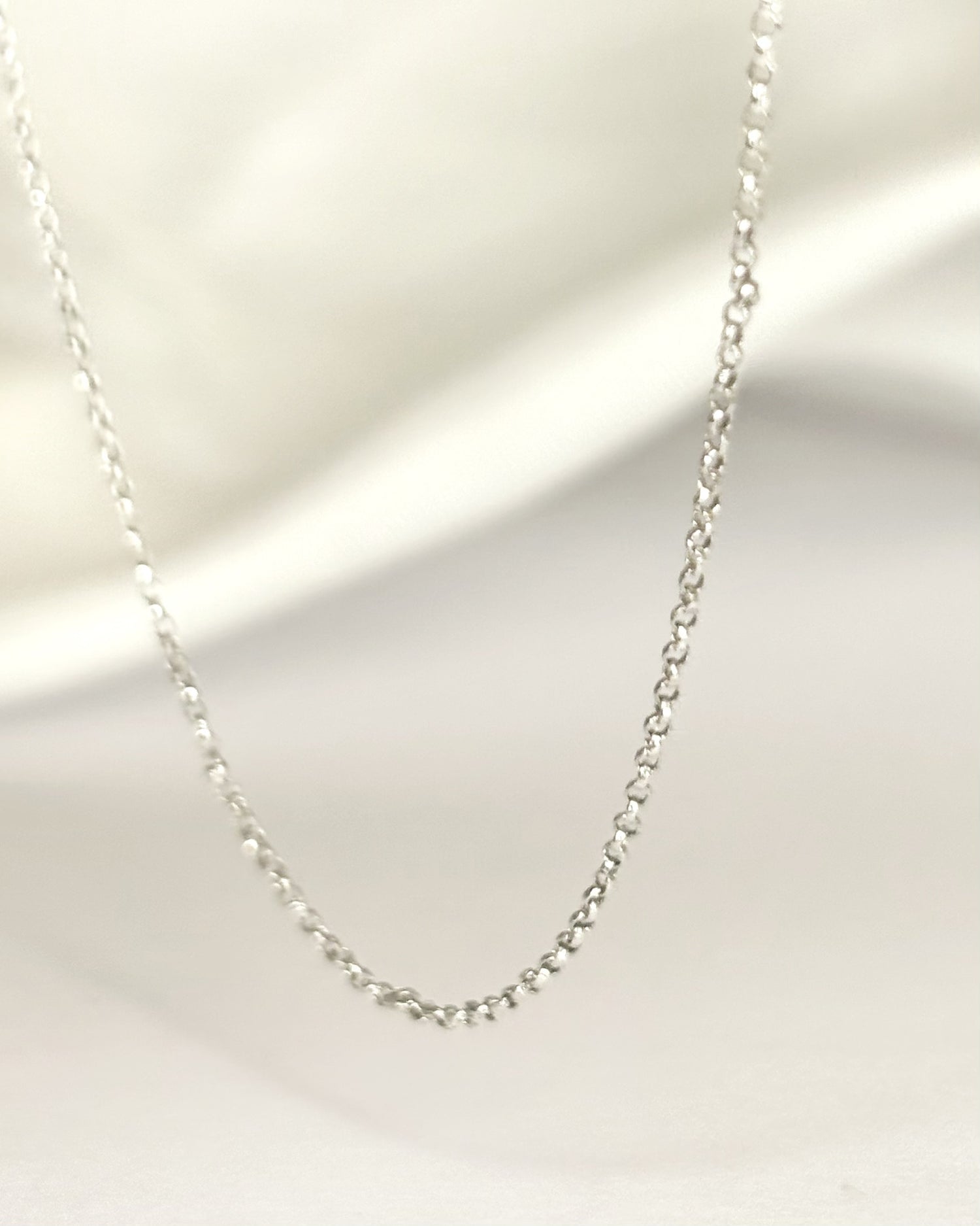 Chaîne Or Gris 18 carats "Réjane"