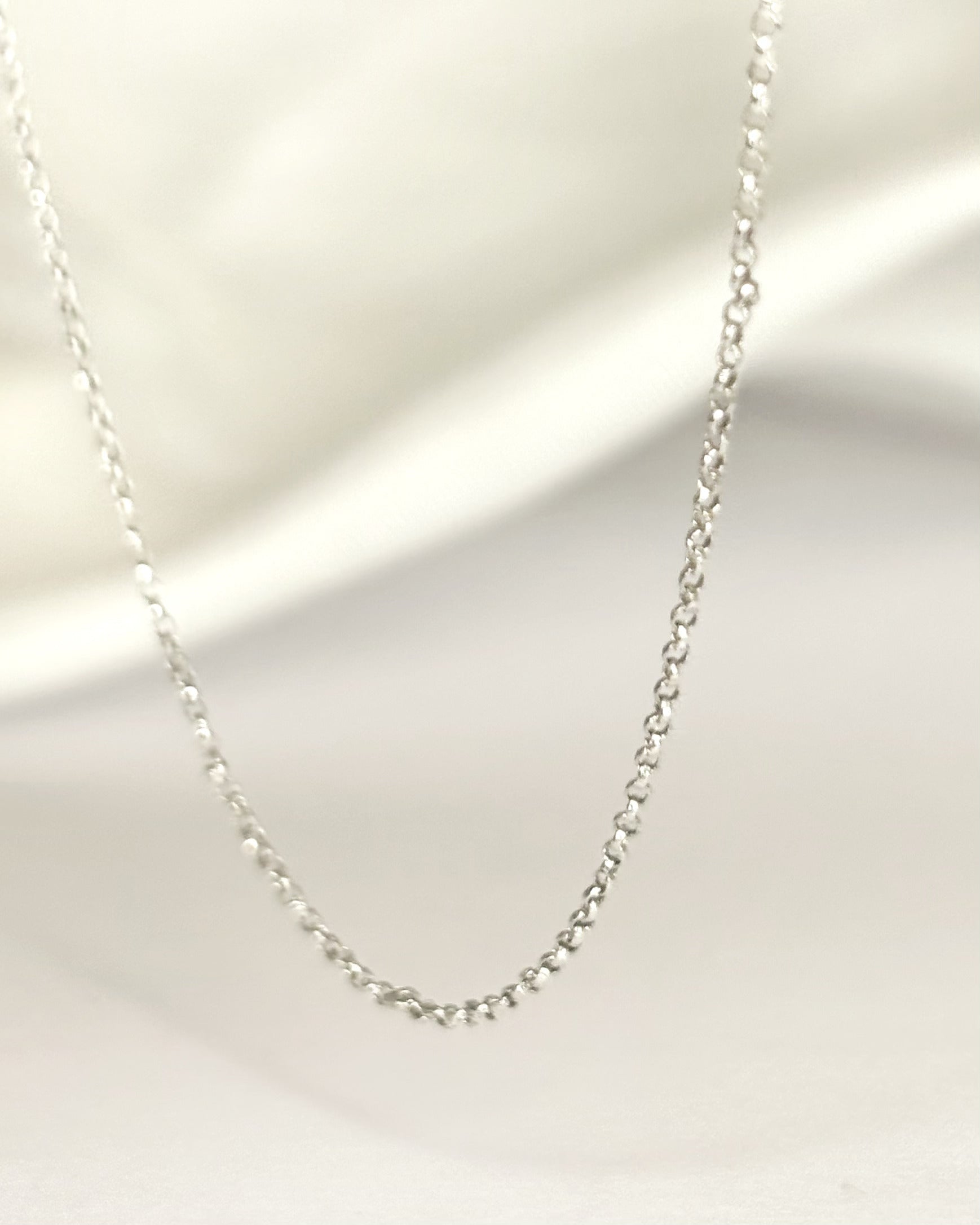 Chaîne Or Gris 18 carats "Réjane"