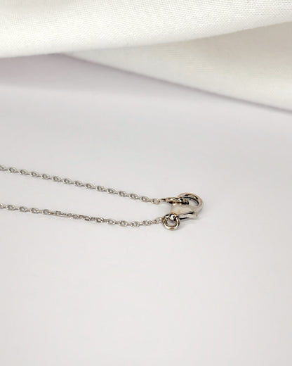 Cadena Oro Gris 18 quilates "Pauline"