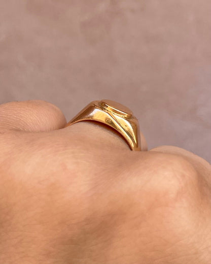 Chevalière Or Jaune 18 carats "Maritza" - Elliade Paris