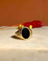 Chevalière vintage Onyx "Gaëlle" - Elliade Paris