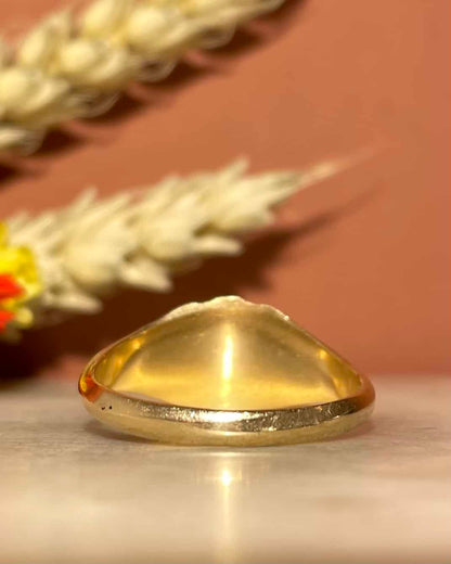 Chevalière Vintage Or 18 carats "Suzie" - Elliade Paris
