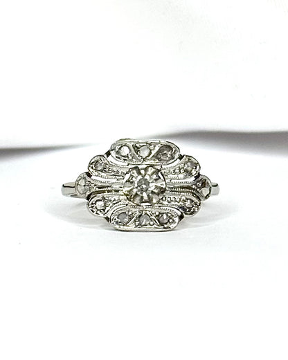 Art Deco Diamond Ring "Pauline"