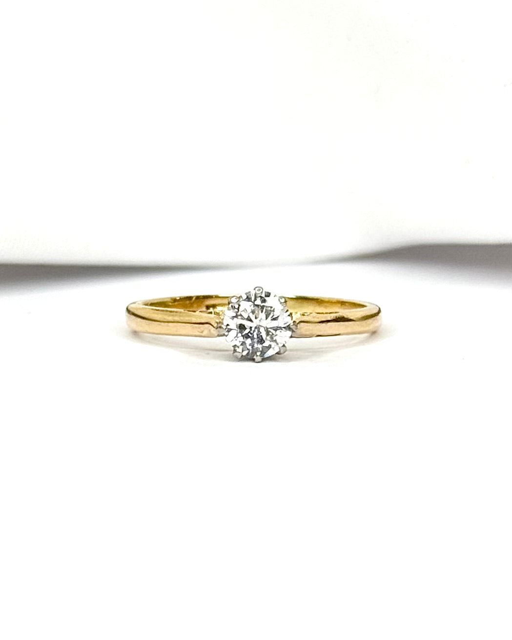 Bague Solitaire Diamant 0.25 carat "Emy"