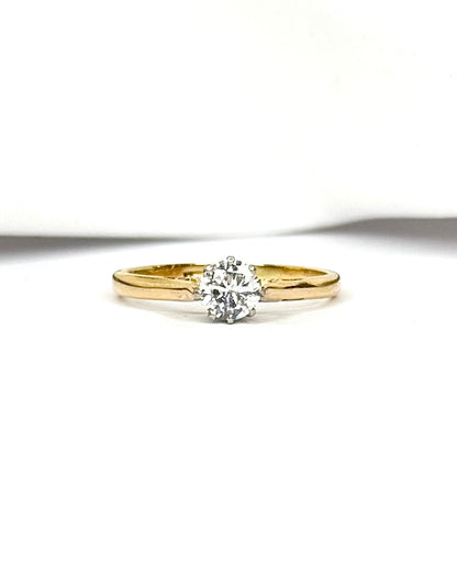 Bague Solitaire Diamant 0.25 carat "Emy"
