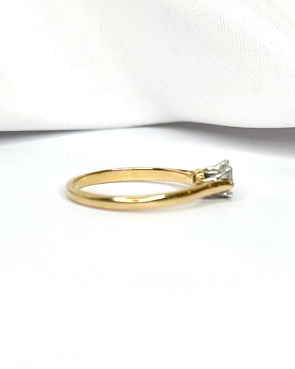 Bague Solitaire Diamant 0.25 carat "Emy"
