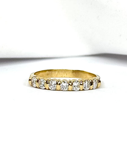 Demi-Alliance Diamants 0.49 carat "Irina"