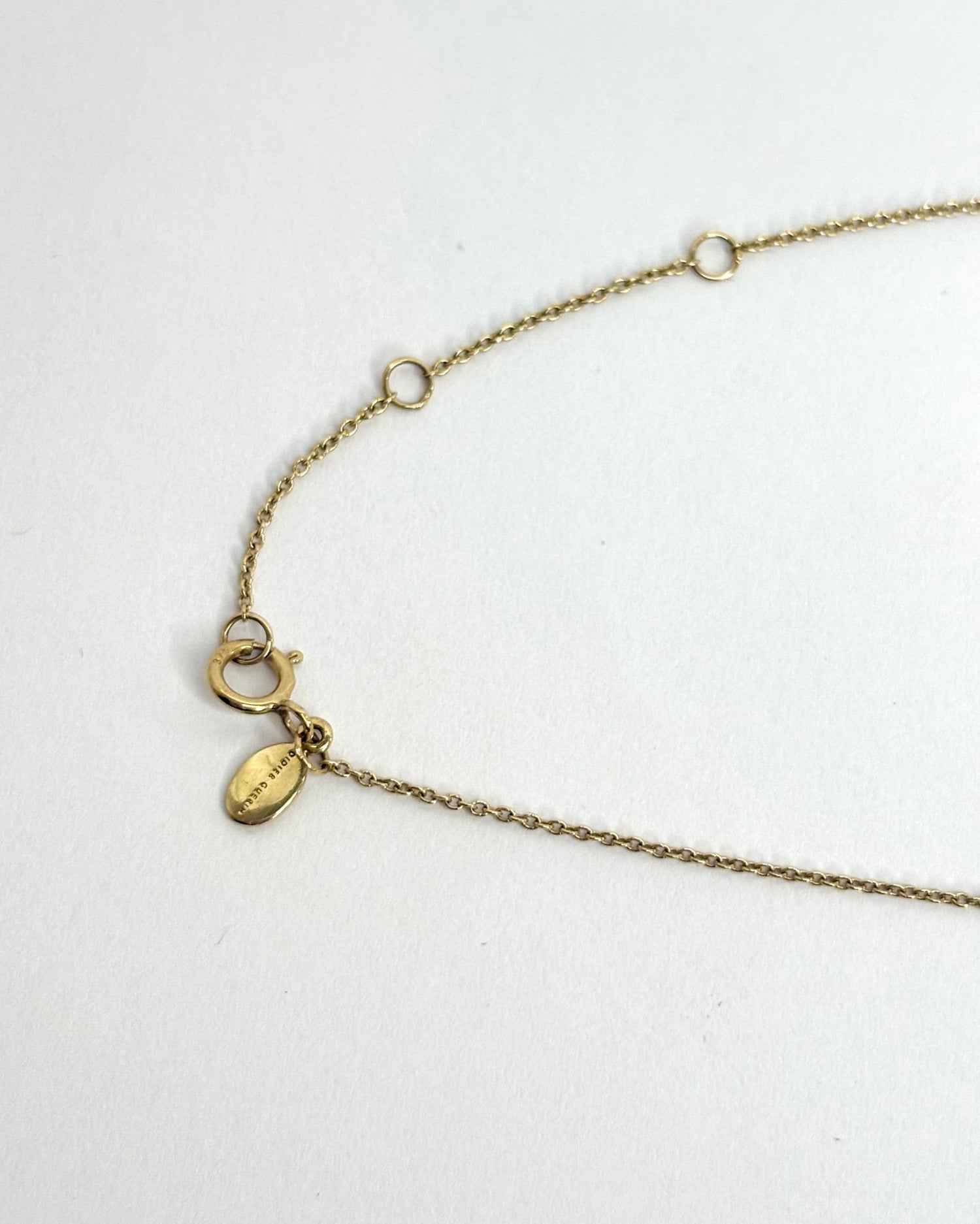 Collier 3 Diamants &quot;Émilie&quot; - Elliade Paris