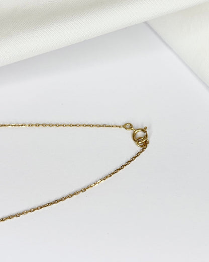 Collier 3 Rubis &amp; 2 Diamants &quot;Aylin&quot; - Elliade Paris