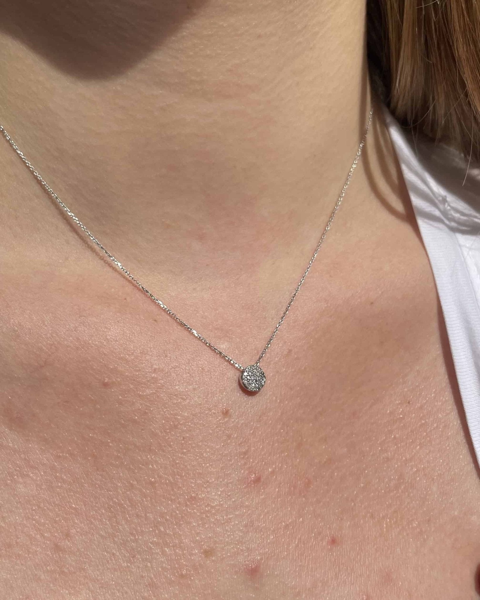 Collier 30 Diamants vintage &quot;Sandy&quot; - Elliade Paris