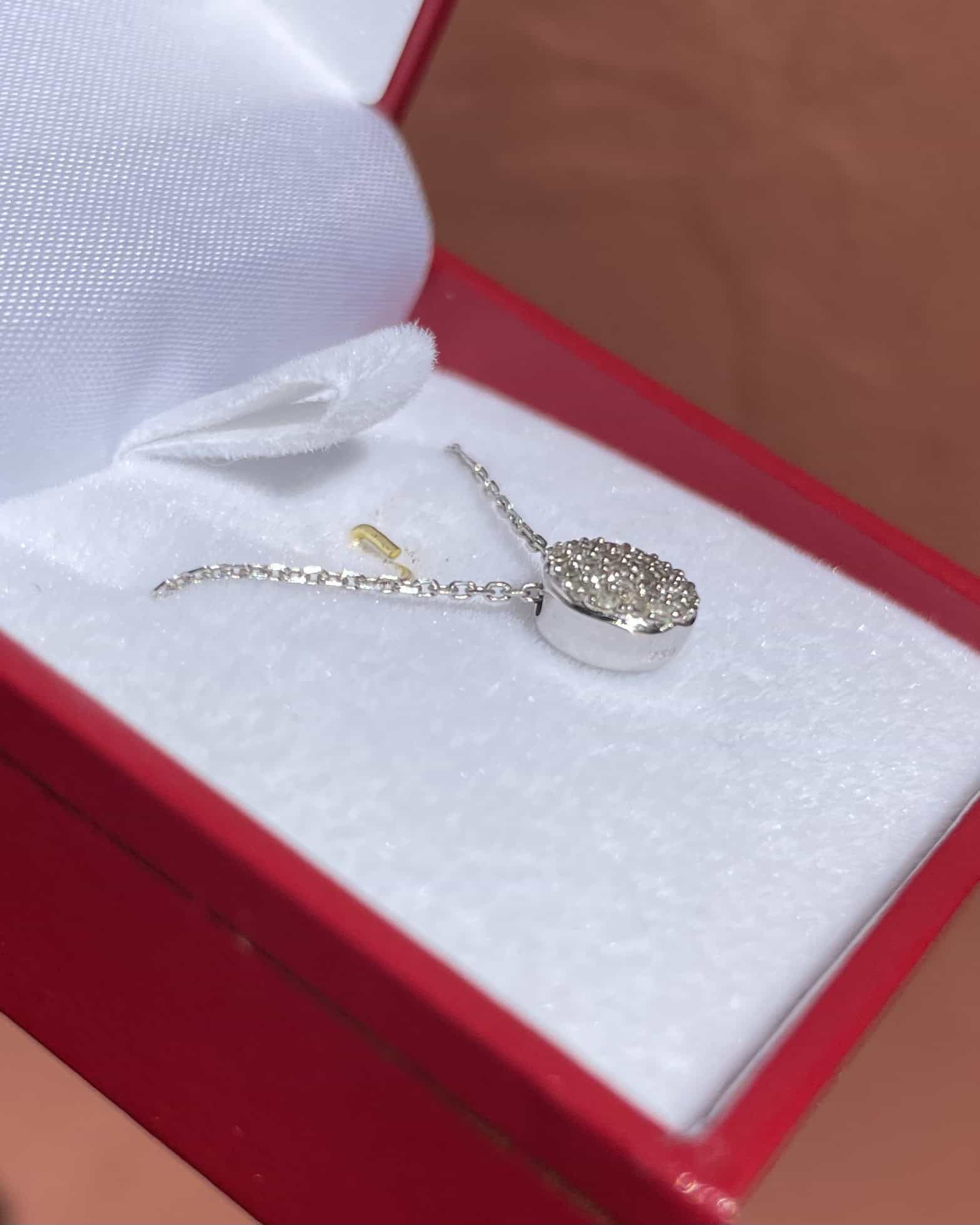 Collier 30 Diamants vintage &quot;Sandy&quot; - Elliade Paris