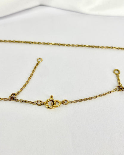 Collier Aigue - Marine &amp; Diamant "Alice" - Elliade Paris