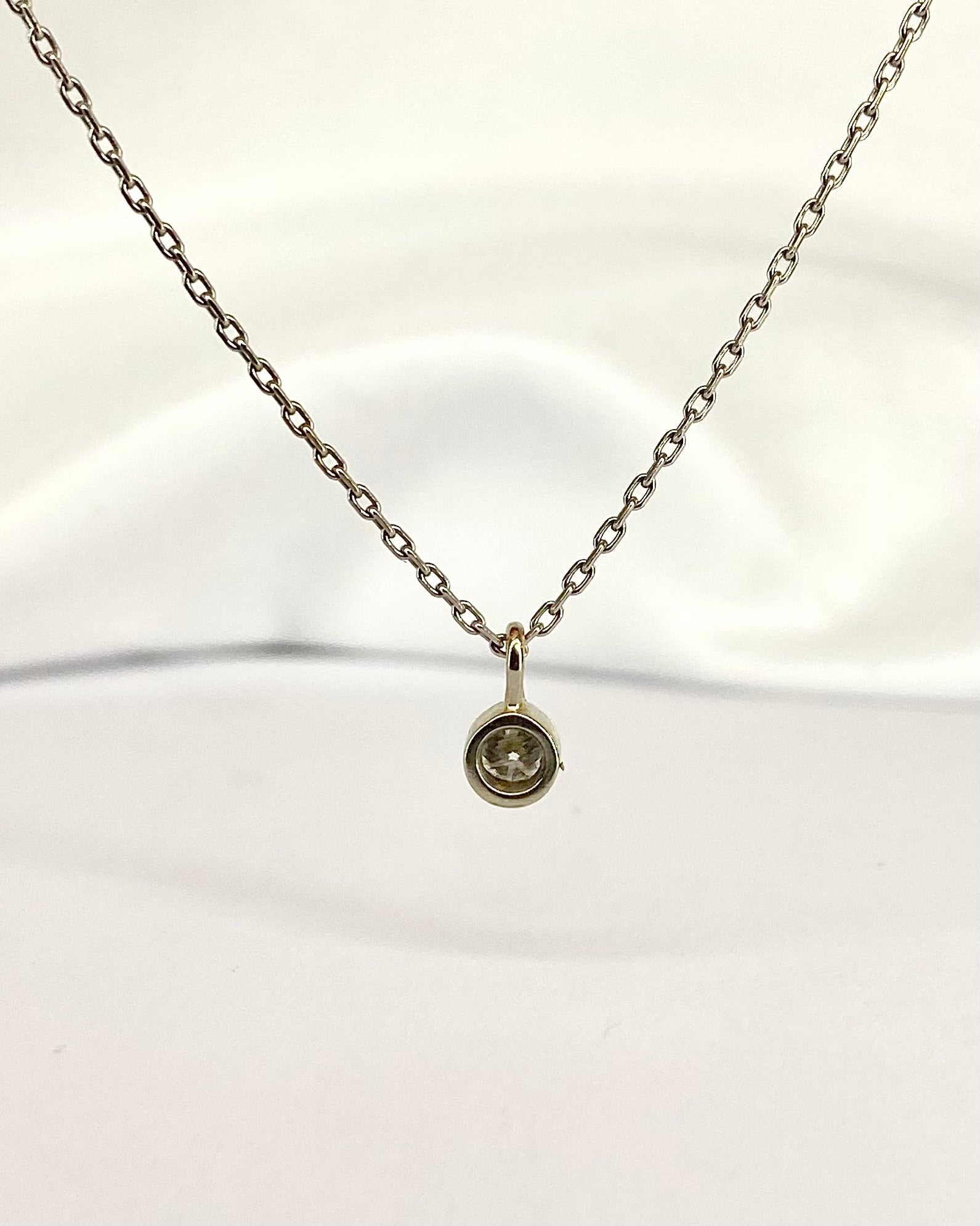 Collier Diamant 0.10 carat "Tyla" - Elliade Paris