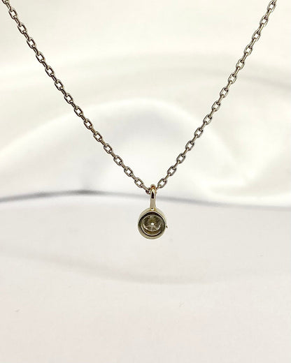 Collier Diamant 0.10 carat "Tyla" - Elliade Paris