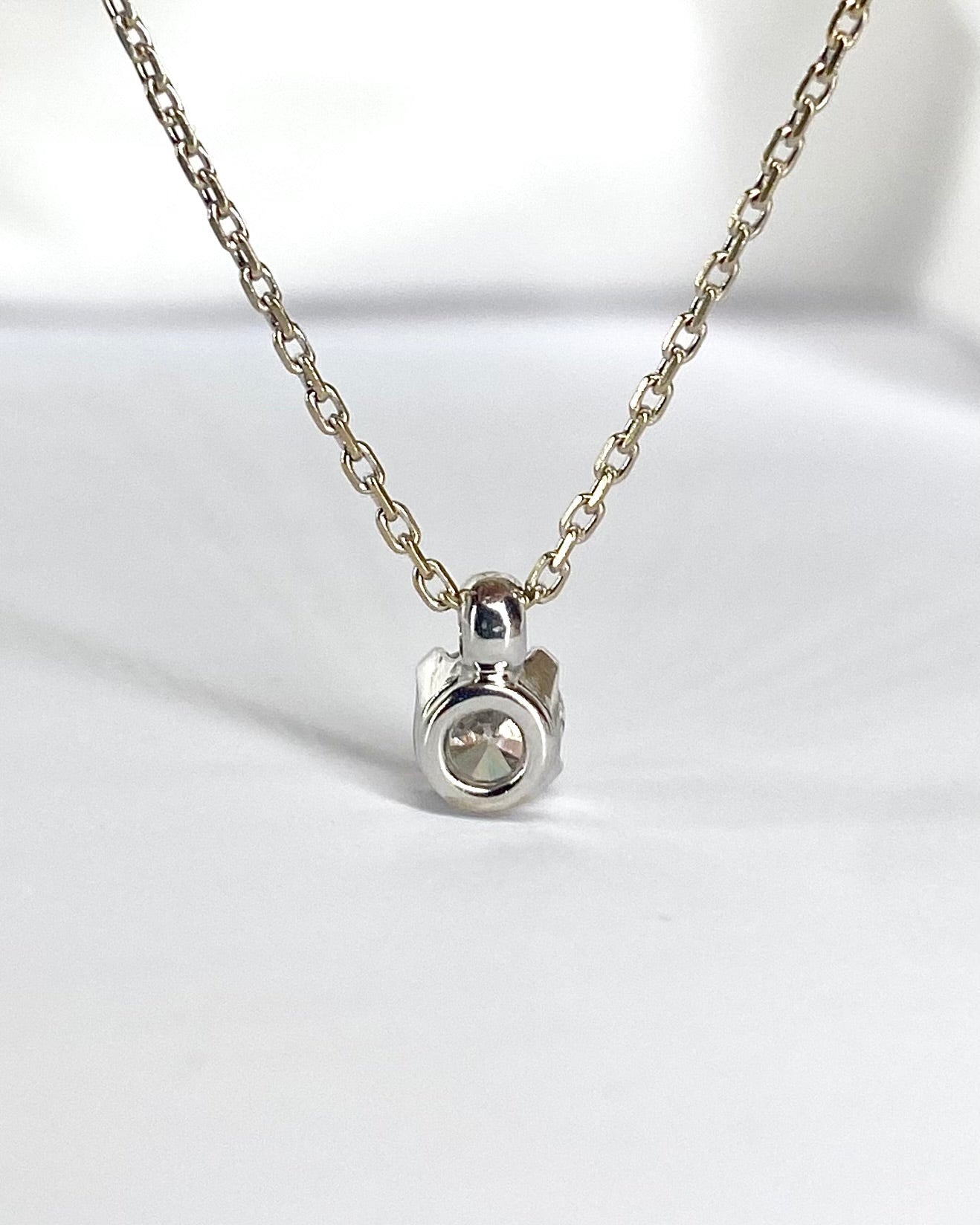 Collier Diamant 0.30 carat "Suzanne" - Elliade Paris