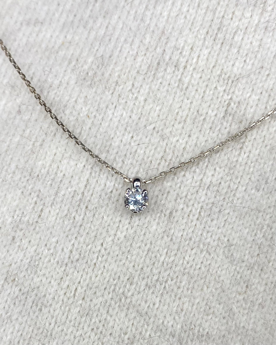 Collier Diamant 0.30 carat "Suzanne" - Elliade Paris
