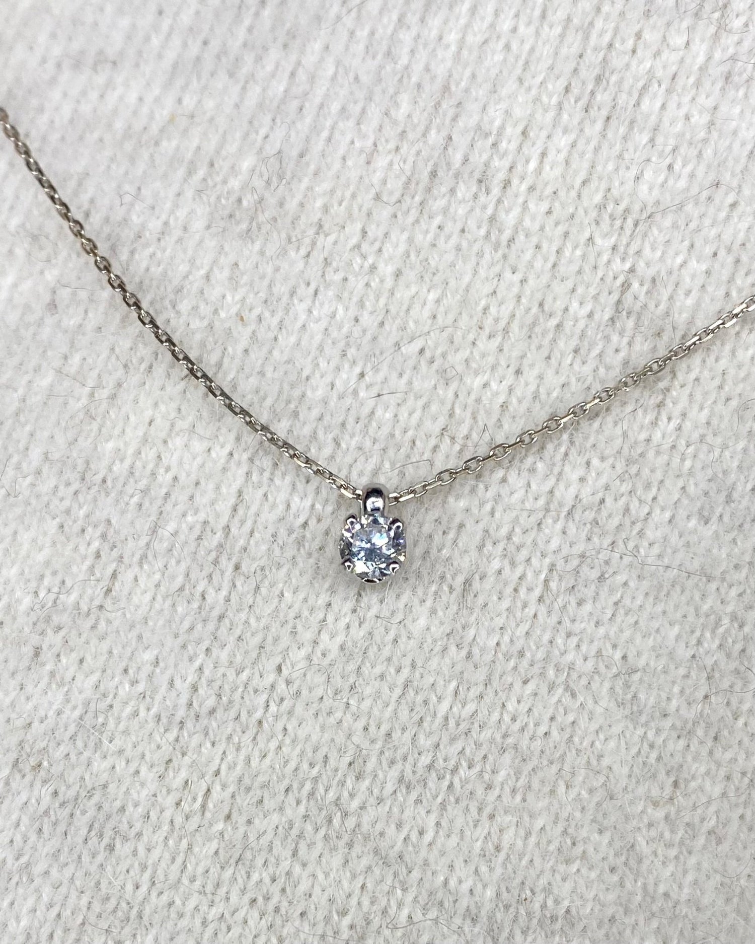 Collier Diamant 0.30 carat "Suzanne" - Elliade Paris