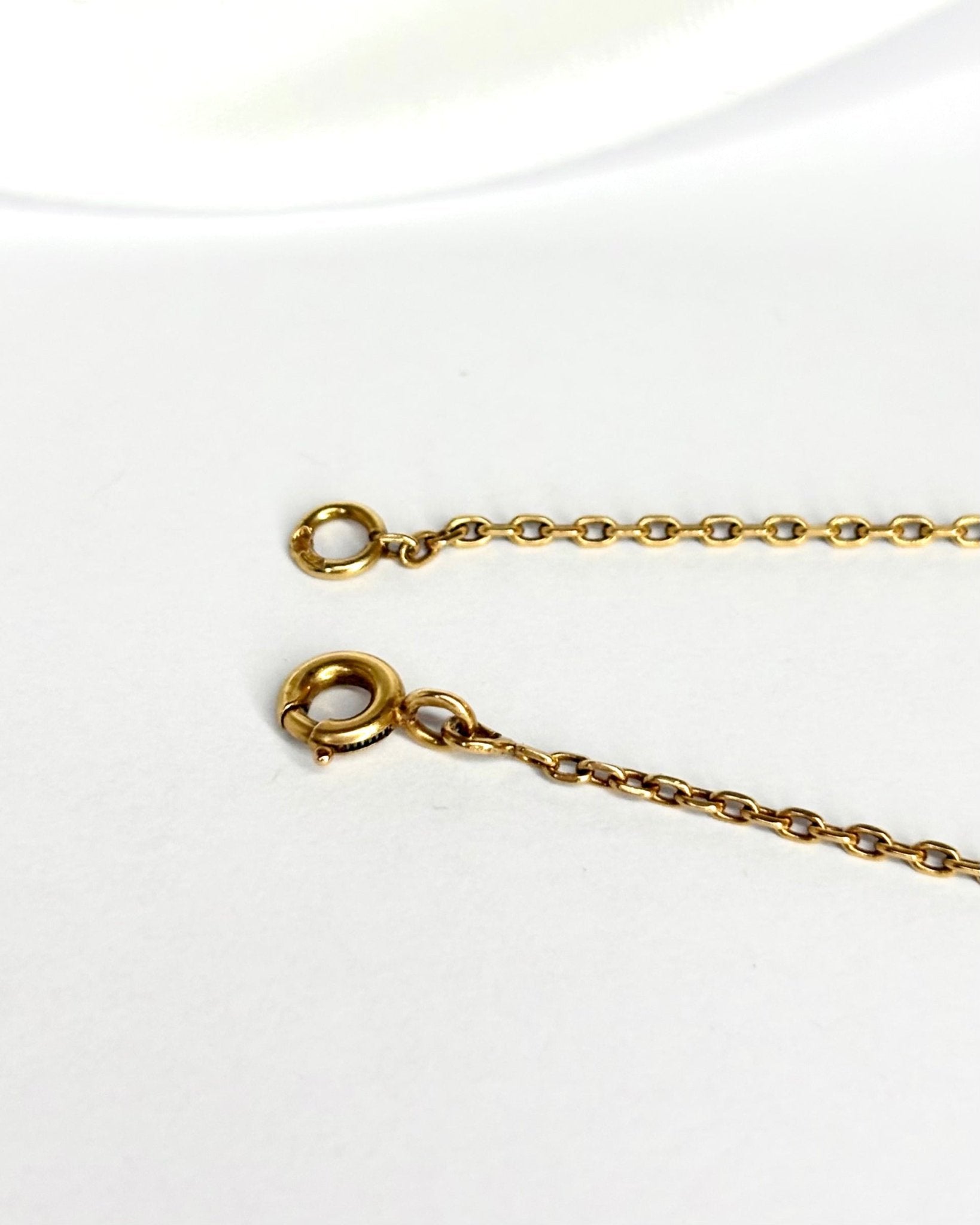 Collier Diamant 0.33 carat &amp; or 18 carats "Mina" - Elliade Paris