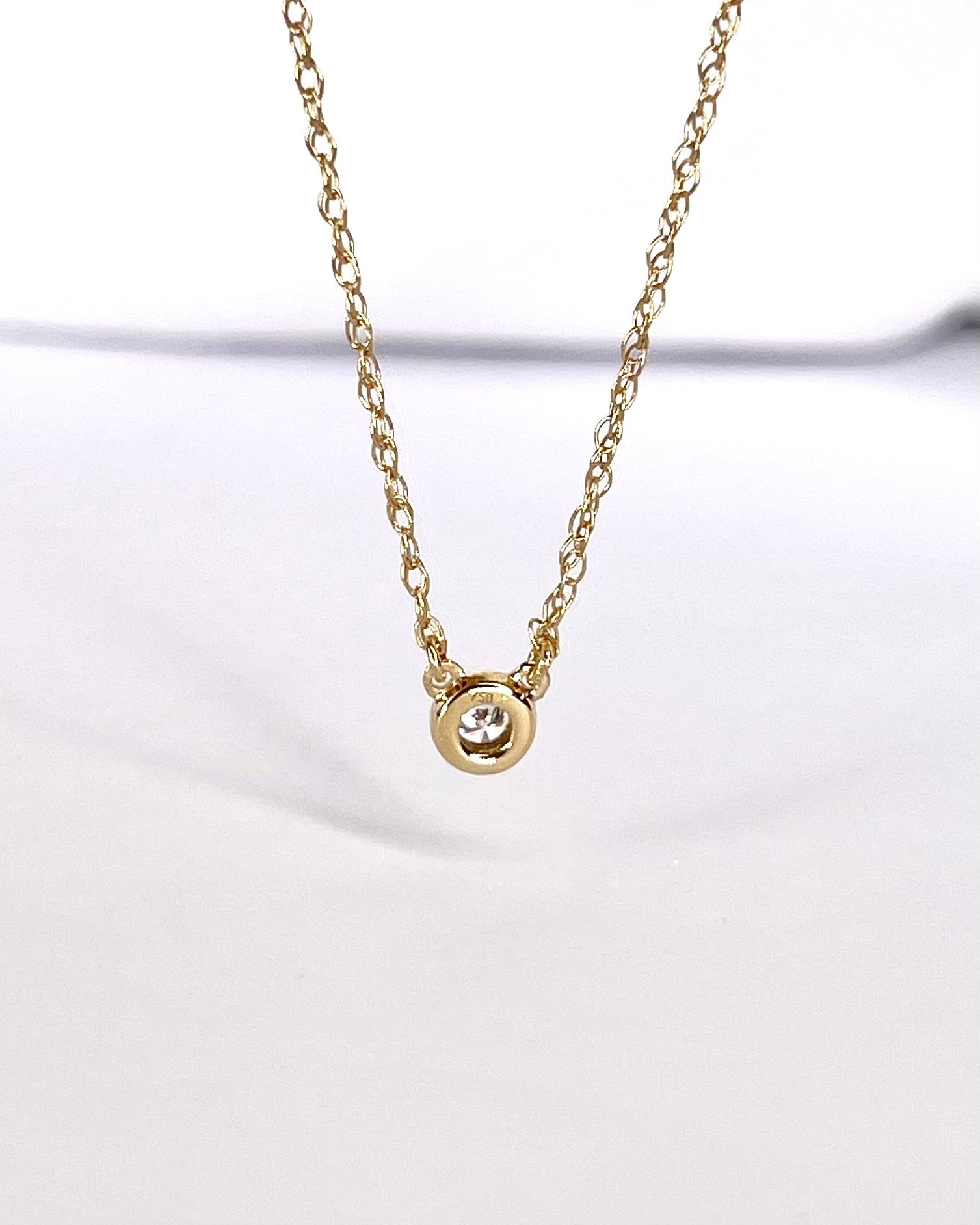 Collier Diamant "Léo" - Elliade Paris