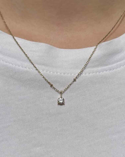 Collier Diamant vintage &quot;Irène&quot; - Elliade Paris