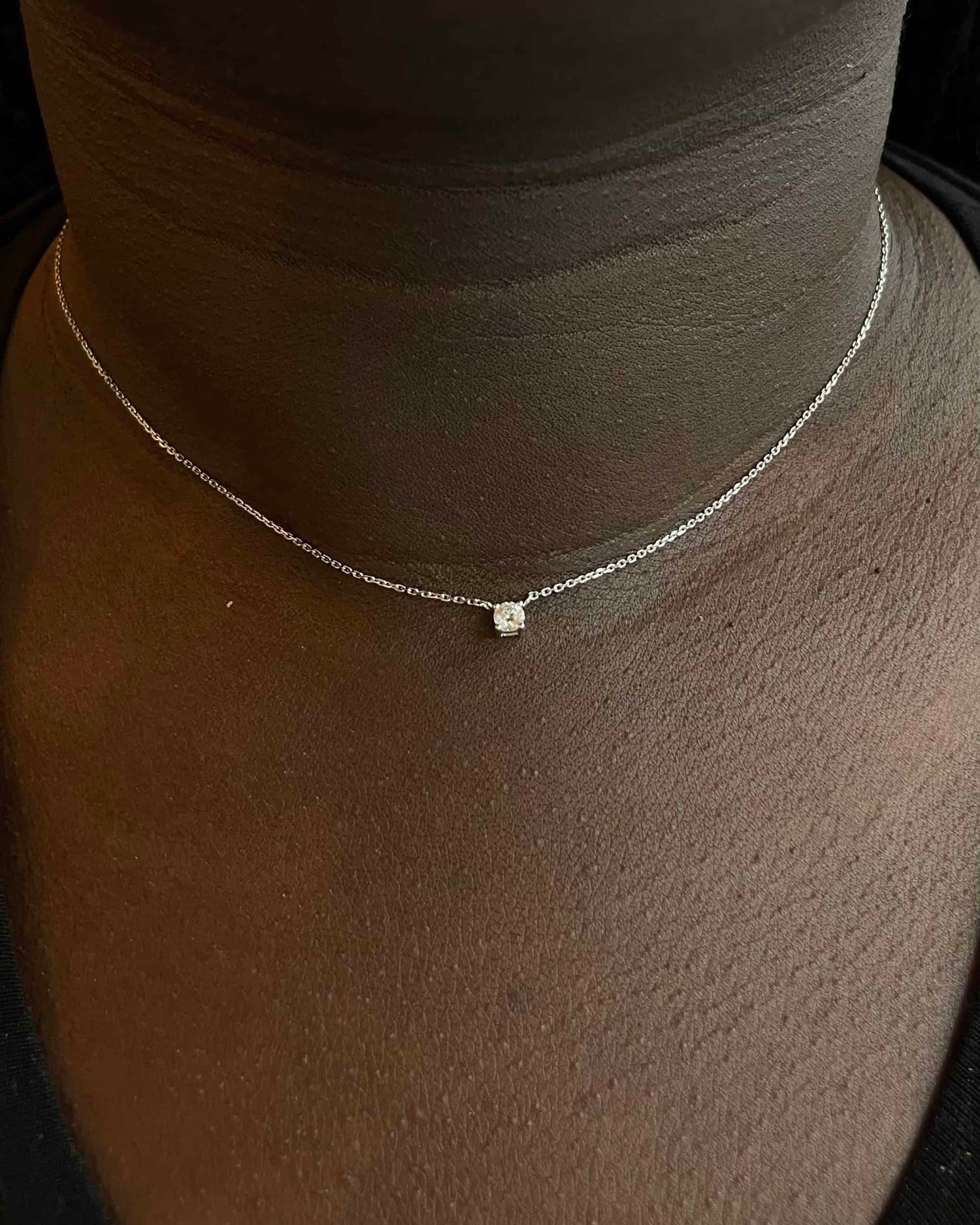 Collier Diamant Vintage &quot;Cymbeline&quot;
