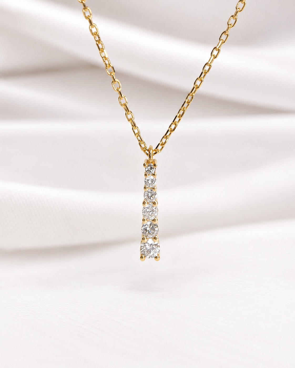 Collier Diamants 0.22 carat "Astrid" - Elliade Paris