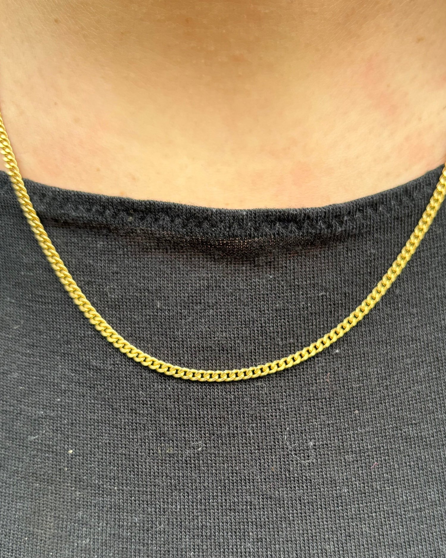Collier Or Jaune 18 carats 8.62 g &quot;Sacha&quot; - Elliade Paris