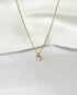 Collier Or Jaune Diamant 0.07 carat "Lola" - Elliade Paris