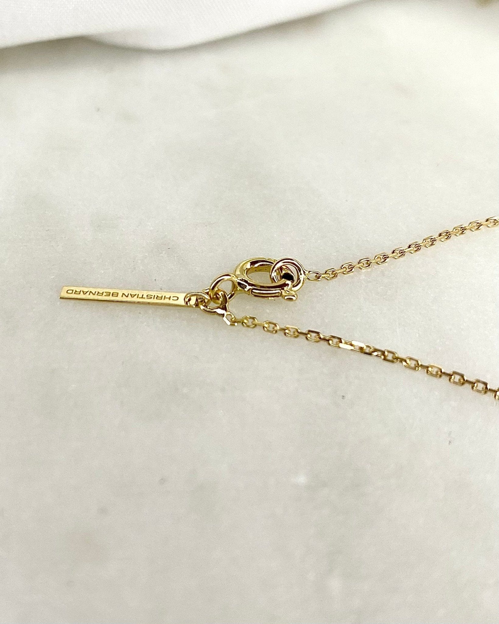 Collier Pendentif Diamants &amp; Or 18 carats "Éden" - Elliade Paris