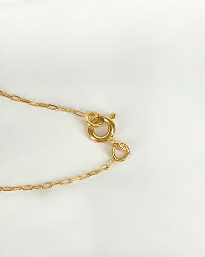 Collier Saphir Vert 0.55 carat "Mylène" - Elliade Paris