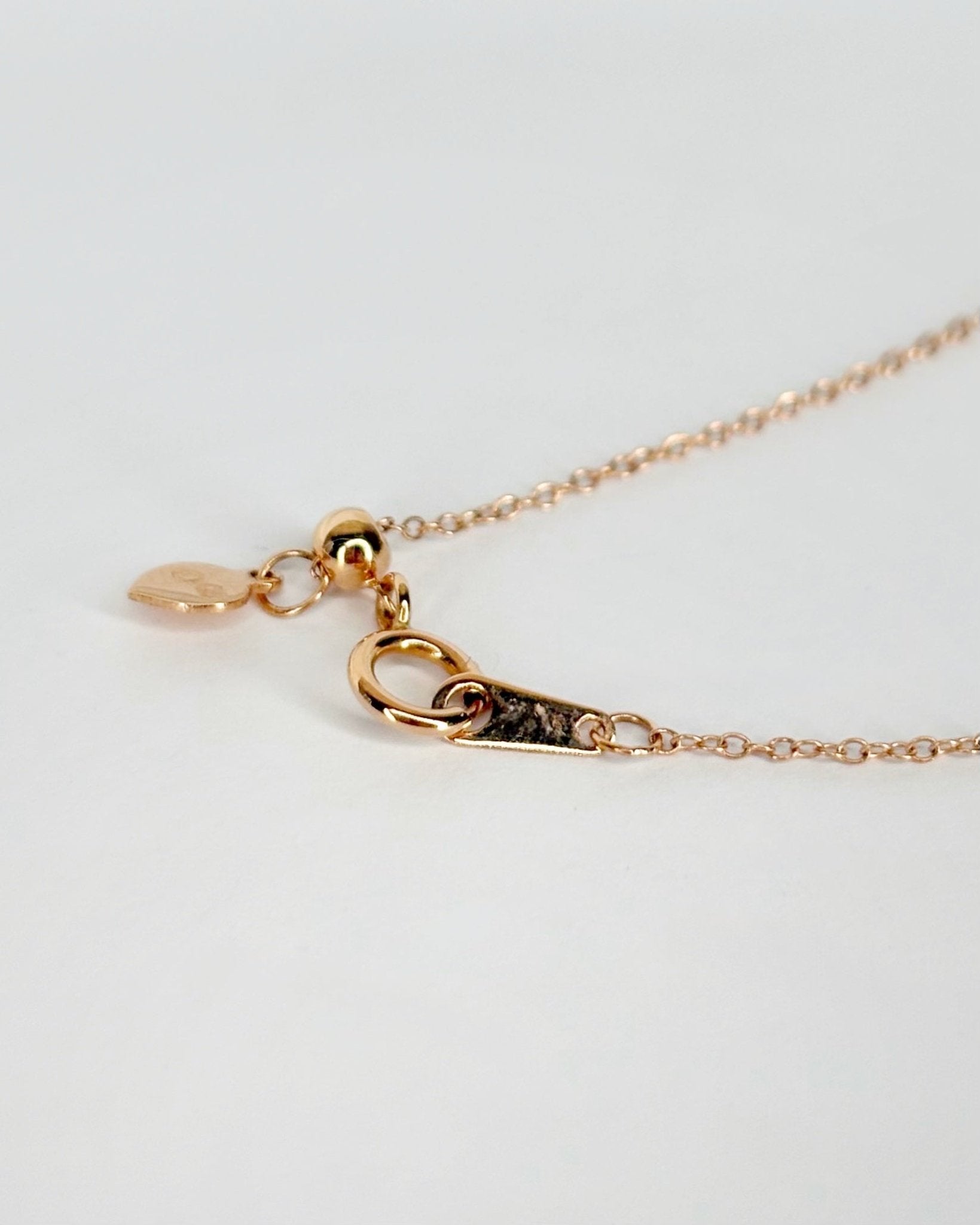 Collier Tourmaline 1.10 carat, Diamants &amp; Or 7,65g "Lucille" - Elliade Paris
