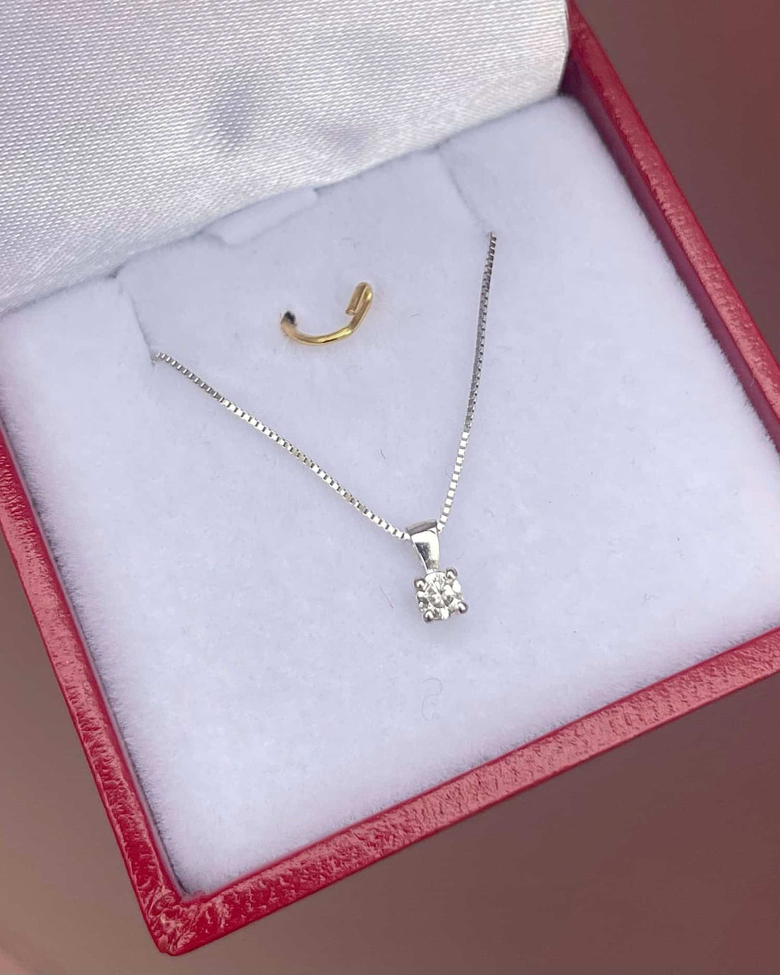 Collier Vintage Diamant &quot;Léontine&quot; - Elliade Paris