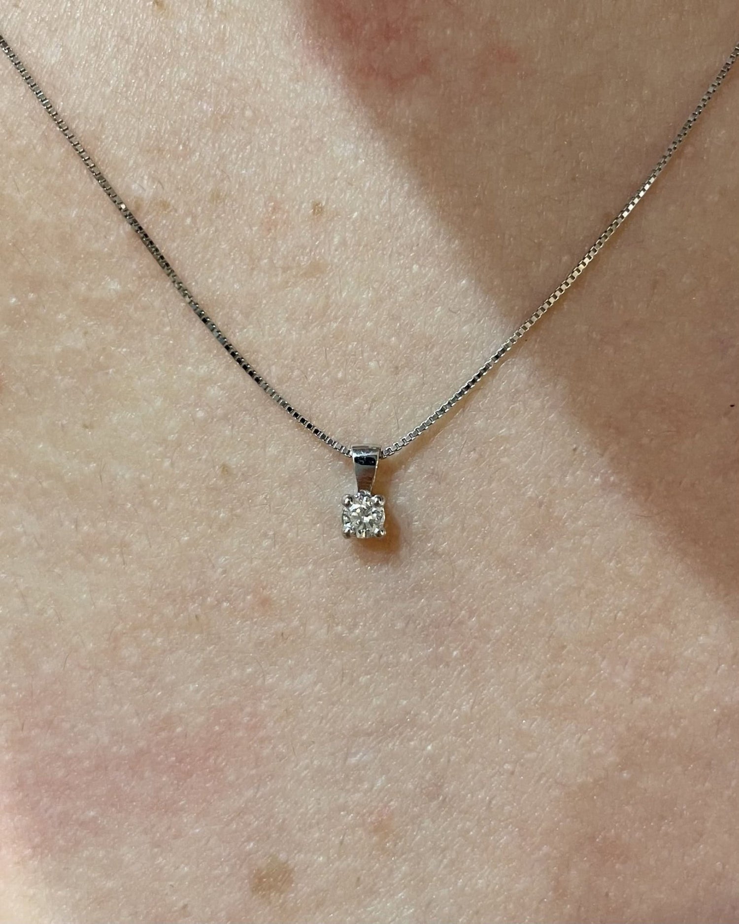 Collier Vintage Diamant &quot;Léontine&quot; - Elliade Paris