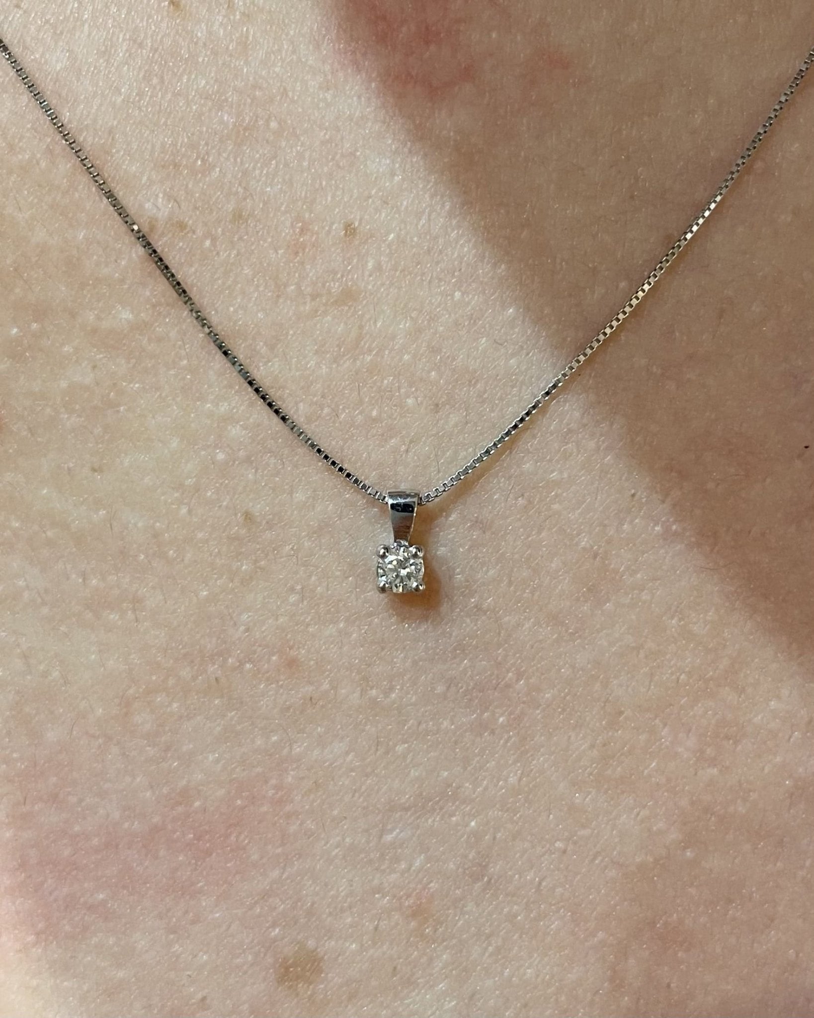Collier Vintage Diamant &quot;Léontine&quot; - Elliade Paris
