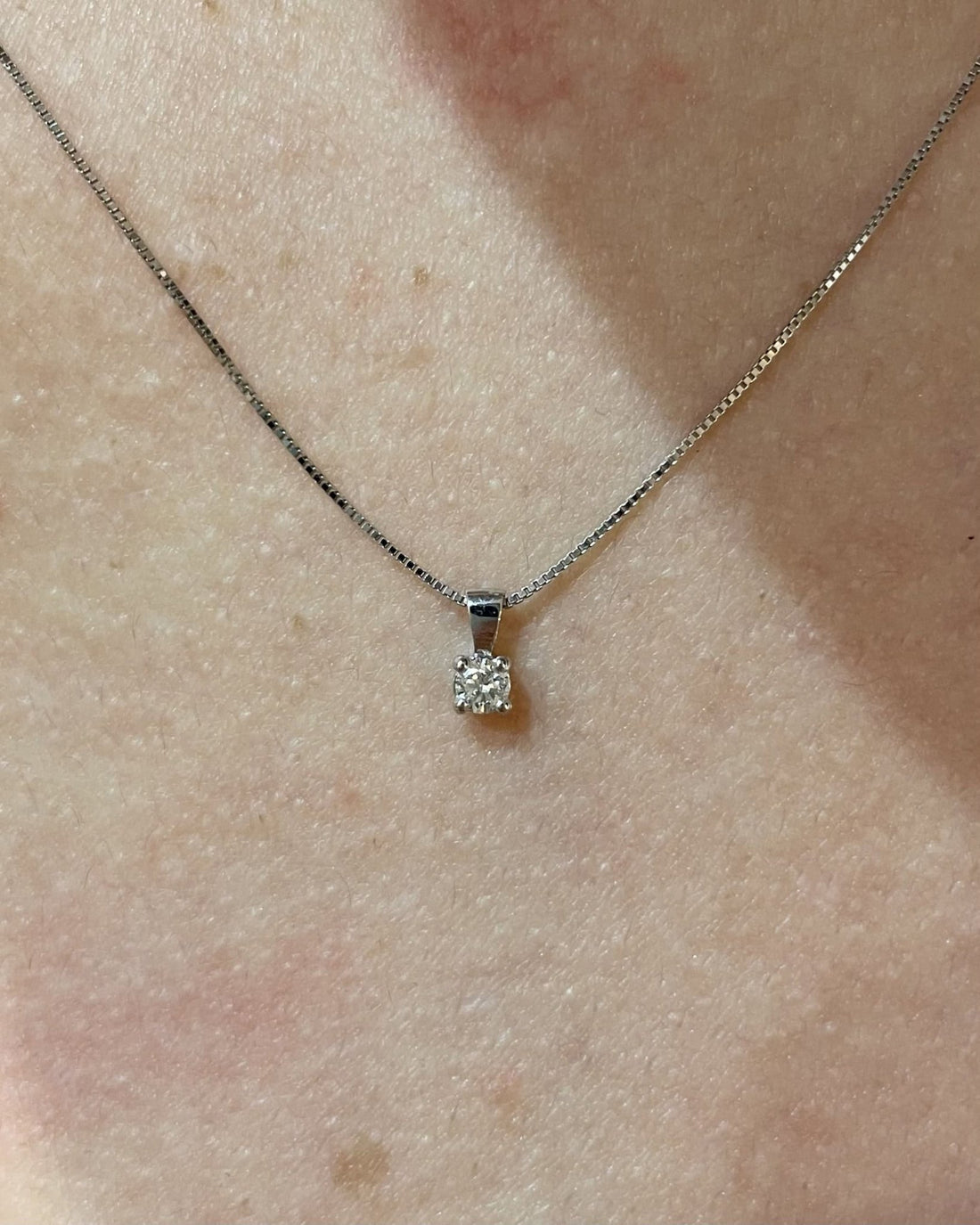 Collier Vintage Diamant &quot;Léontine&quot; - Elliade Paris