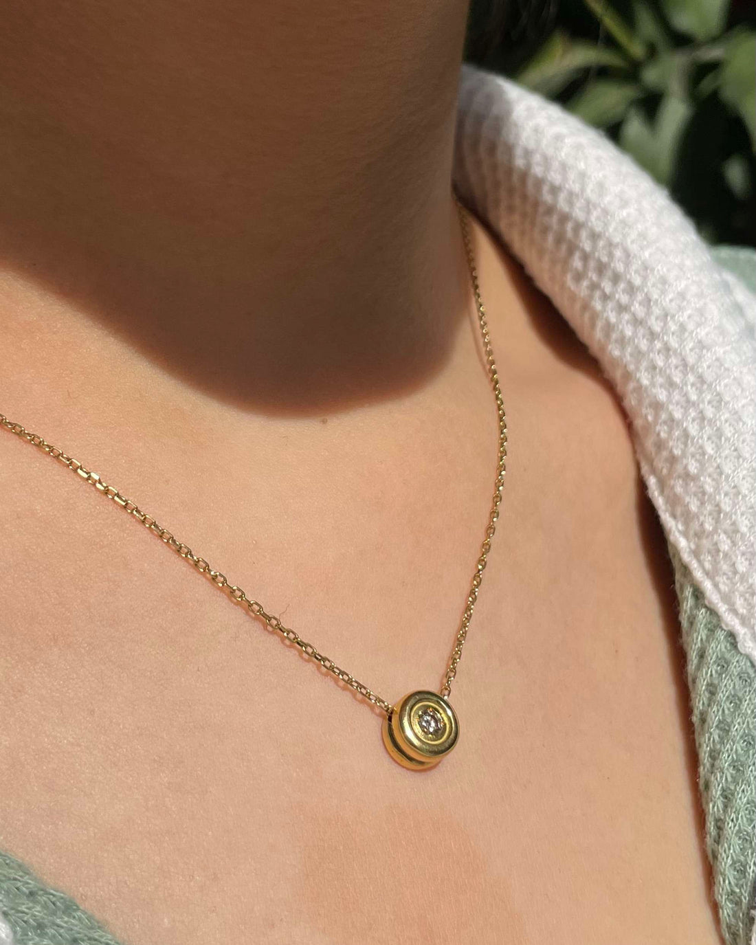 Collier Diamant Vintage &quot;Sereia&quot;