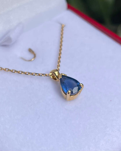 Collier Saphir 0.80 Carat &quot;Haillie&quot;