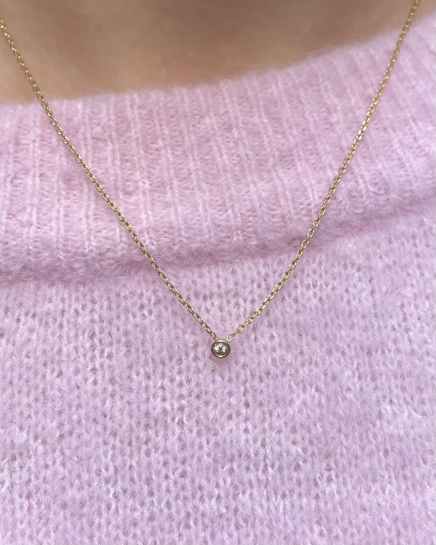 Collier Vintage Diamant &quot;Ria&quot;