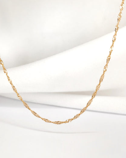 Chaine Or Jaune 18 carats "Germaine"