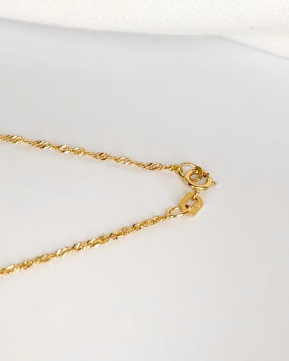 Chaine Or Jaune 18 carats "Germaine"